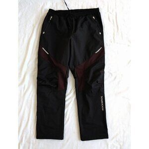 ROCKBROS Men's Winter Cycling Pants Size 4XL Warm Ergonomics Windproof Thermal B